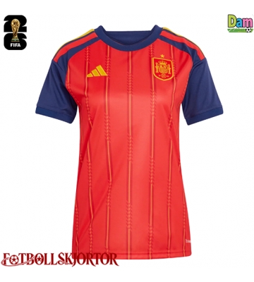 Spanien Hemmatröja Dam VM 2026 Kortärmad